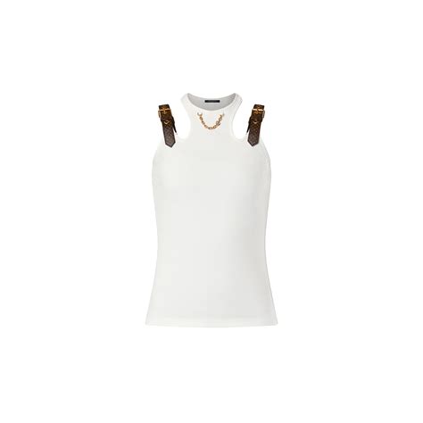 louis vuitton women's tank tops|Eyelet Tab Tank Top .